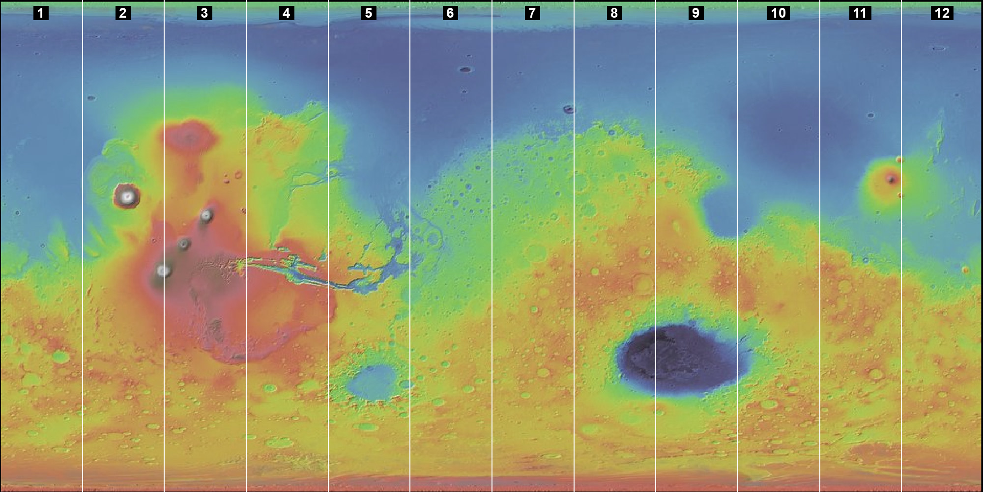 mars slices